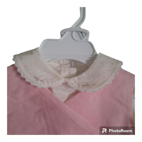 Ralph Lauren 3piece Set Faux Wrap Dress 6mon - Picture 4 of 5